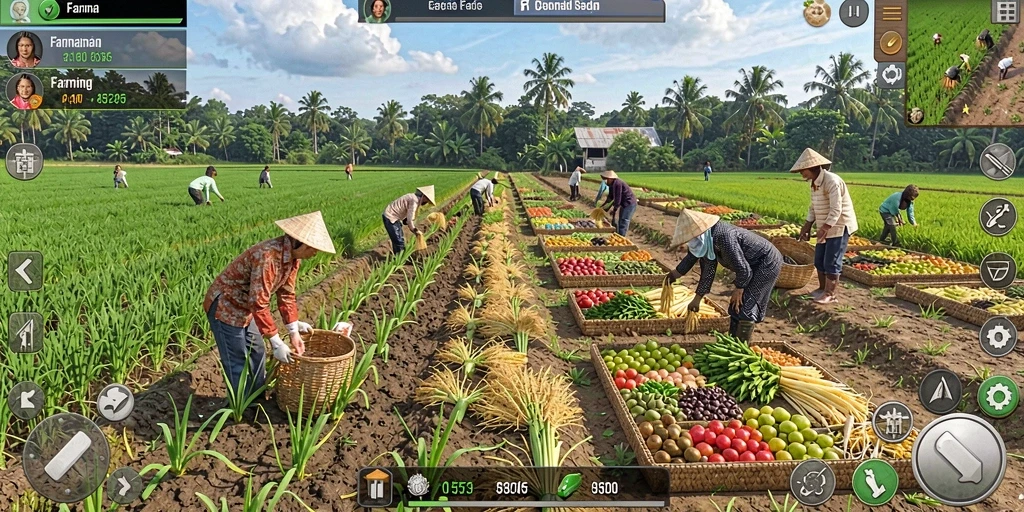 pgking - Karakter-karakter unik dalam PGKING siap beraksi.