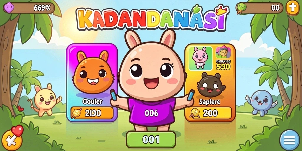 slotaladin - Screenshot menunjukkan berbagai tema permainan yang tersedia.